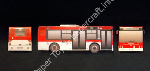 BREDAMENARINIBUS Vivacity 231 C paper model (1:87/H0 scale) - đồ chơi giấy thủ công PaperCraft VN