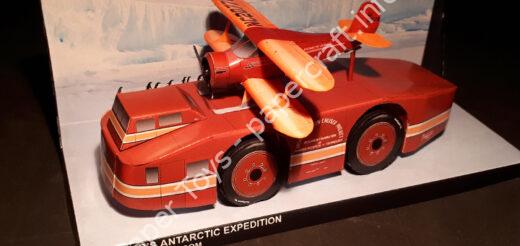 Byrd’s Snow Cruiser – Paper Model 1/100 Scale - đồ chơi giấy thủ công PaperCraft VN