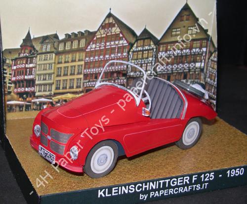 Kleinschnittger F 125 Papercraft - đồ chơi giấy thủ công PaperCraft VN