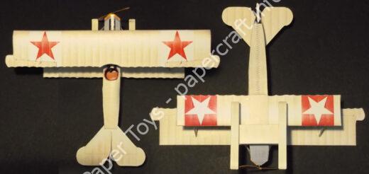 M.A.G. – Fokker D VII paper model (1/64 scale) - đồ chơi giấy thủ công PaperCraft VN