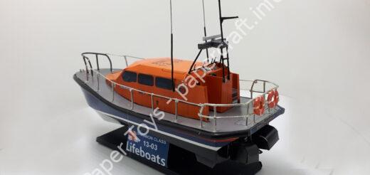Shannon Class Exmouth Lifeboat 13-03 – Paper model (1/64 scale) - đồ chơi giấy thủ công PaperCraft VN