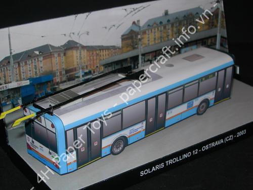 Solaris Trollino 12 Papercraft - đồ chơi giấy thủ công PaperCraft VN
