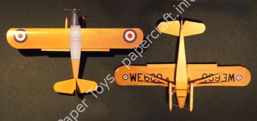Taylorcraft Auster Antarctic paper model - đồ chơi giấy thủ công PaperCraft VN