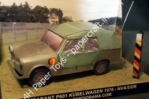 Trabant P 601 Kübelwagen Paper Model - đồ chơi giấy thủ công PaperCraft VN