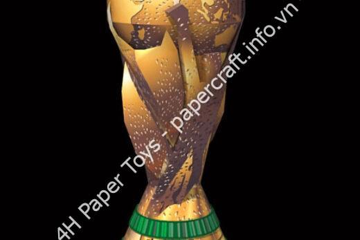 Trophy - FIFA World Cup Papercraft - đồ chơi giấy thủ công PaperCraft VN