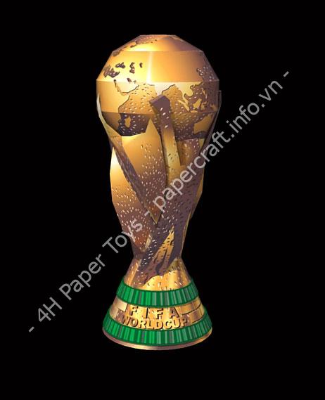 Trophy - FIFA World Cup Papercraft - đồ chơi giấy thủ công PaperCraft VN