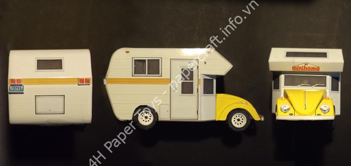 VW Minihome Paper Model