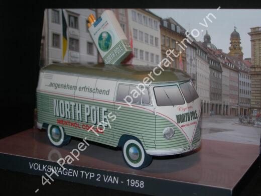 Vw North Pole released - đồ chơi giấy thủ công PaperCraft VN