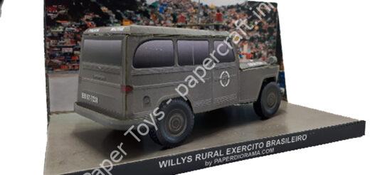 Willys Rural SW – Paper Model 1/35 Scale - đồ chơi giấy thủ công PaperCraft VN