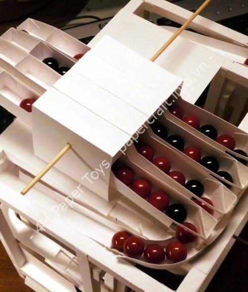 Mô hình giấy Multiplication machine - đồ chơi giấy thủ công PaperCraft VN