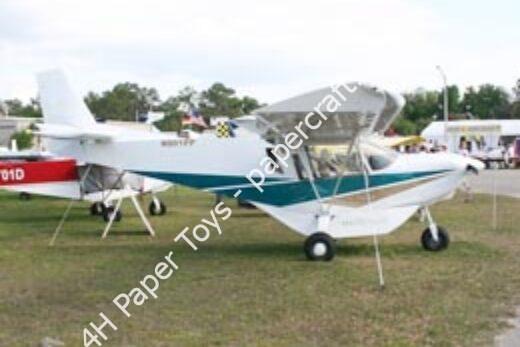 Mô hình giấy Zenith CH801 – 1TEC USA Privately owned Aircraft, United States - đồ chơi giấy thủ công PaperCraft VN