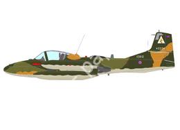 Mô hình giấy Cessna A/T-37 – A-37B Royal Thai Air Force 403rd Squadron,RTAFB Thakli, 1978 - đồ chơi giấy thủ công PaperCraft VN