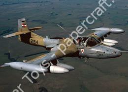 Mô hình giấy Cessna A/T-37 – A-37B Fuerza Aérea Uruguaya Uruguayan Air Force, 1990 - đồ chơi giấy thủ công PaperCraft VN