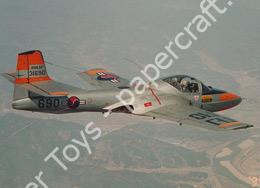 Mô hình giấy Cessna A/T-37 – T-37C South Korea Republic of Korea Air Force - đồ chơi giấy thủ công PaperCraft VN