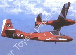 Mô hình giấy Cessna A/T-37 – T-37C Sherdils (early) Pakistani Air Force Demonstration team (incl. extra parts for full team) - đồ chơi giấy thủ công PaperCraft VN