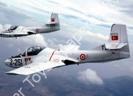 Mô hình giấy Cessna A/T-37 – T-37C Turkey Turkish Air Force - đồ chơi giấy thủ công PaperCraft VN