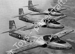 Mô hình giấy Cessna A/T-37 – T-37A U.S. Army High Performance Army Observation trials, 1957 - đồ chơi giấy thủ công PaperCraft VN
