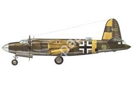Mô hình giấy Martin Marauder – B-26 Luftwaffe Captured version, 1944 Download zipped pdf / 4 pages / 878mb / downloaded 1733 times - đồ chơi giấy thủ công PaperCraft VN