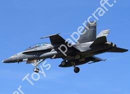Mô hình giấy F/A-18 Hornet – F/A-18 Malaysia TUDM (Malayisian Air Force) - đồ chơi giấy thủ công PaperCraft VN
