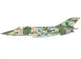 Mô hình giấy Nanchang Q/A-5 – A-5C Pakistan Air Force 2 36th Wing, 16th Squadron, “Panthers” - đồ chơi giấy thủ công PaperCraft VN