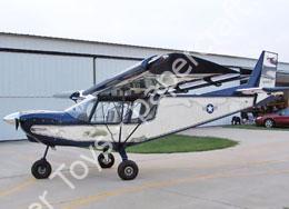 Mô hình giấy Zenith CH801 – Pseudo-USAF Privately owned Aircraft, United States - đồ chơi giấy thủ công PaperCraft VN