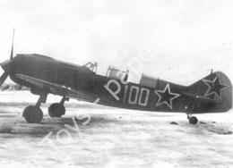 Mô hình giấy Lavochkin La-5 – La-5UTI, yellow 100 Trainer version based on La-5F, Leningrad, 1943 - đồ chơi giấy thủ công PaperCraft VN