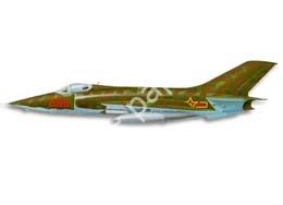 Mô hình giấy Nanchang Q/A-5 – Q-5 People’s Liberation Army Air Force 83rd regiment, 28th division, Hangzhou Jianqiao A.B. - ảnh 2 - đồ chơi giấy thủ công PaperCraft VN