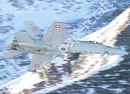 Mô hình giấy F/A-18 Hornet – F/A-18 Swiss Swiss Air Force - đồ chơi giấy thủ công PaperCraft VN