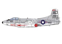 Mô hình giấy Douglas F3D Skyknight – F3D-2T2 VF-101 Detachment A NAS Key West, 1959 - đồ chơi giấy thủ công PaperCraft VN