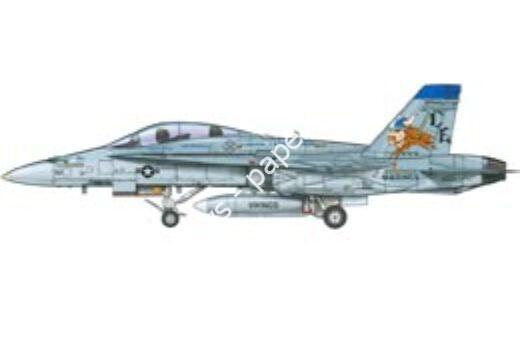 Mô hình giấy F/A-18 Hornet – F/A-18 Vikings U.S. Marine Corps, VMFA(AW)-225 Download zipped pdf / 3 pages / 1.1mb / downloaded 2654 times - đồ chơi giấy thủ công PaperCraft VN