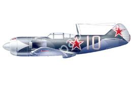 Mô hình giấy Lavochkin La-7 – La-7, white 10 1st GSAK, 1944, Flown by Vasiliy A. Zaitsev Download pdf / 1 page / 668kb / downloaded 1345 times - đồ chơi giấy thủ công PaperCraft VN