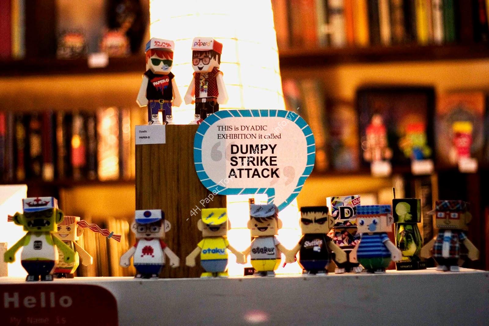 my solo papertoy exhibition