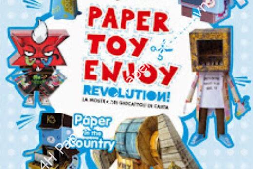 Mô hình giấy Lucca and Comics Games 2014 - đồ chơi giấy thủ công PaperCraft VN