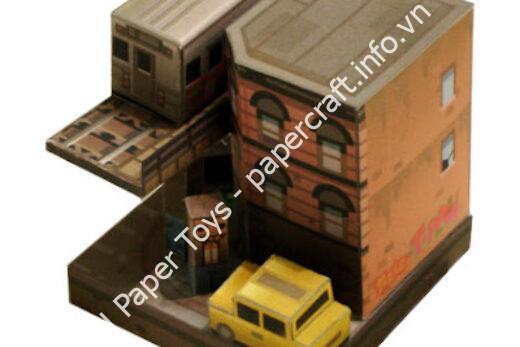 Mô hình giấy GTA IV (Grand Theft Auto IV) - đồ chơi giấy thủ công PaperCraft VN