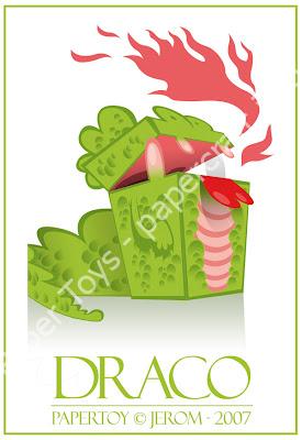 Mô hình giấy Draco - đồ chơi giấy thủ công PaperCraft VN