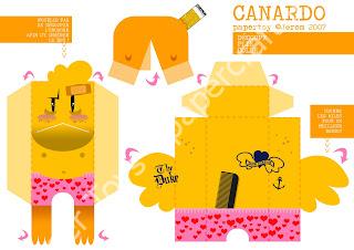 Mô hình giấy Canardo - đồ chơi giấy thủ công PaperCraft VN