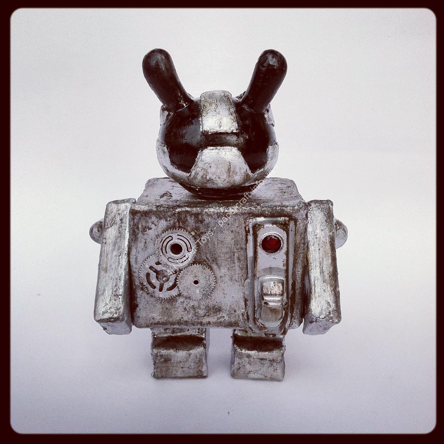 cardboard robot