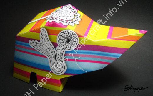 Mô hình giấy Quad - đồ chơi giấy thủ công PaperCraft VN