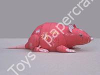 Mô hình giấy Rat – Light Brown Fur - đồ chơi giấy thủ công PaperCraft VN
