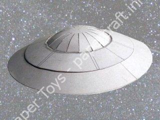 Mô hình giấy Flying Saucer - đồ chơi giấy thủ công PaperCraft VN