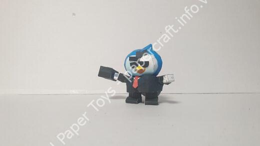 Mô hình giấy 브롤스타즈 에이전트P 종이모형 도안 공유 - ảnh 2 - đồ chơi giấy thủ công PaperCraft VN