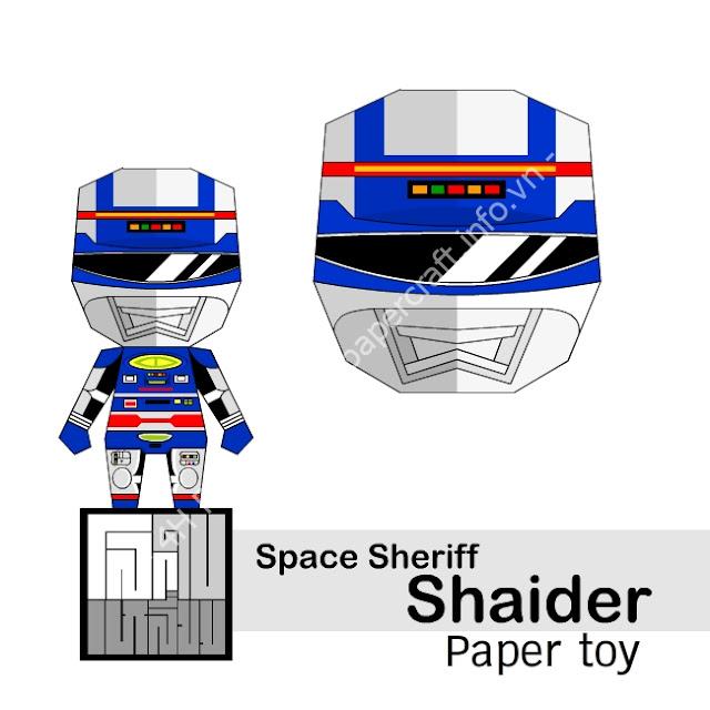 Mô hình giấy Space Sherif SHAIDER