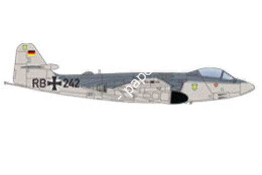 Mô hình giấy Sea Hawk – Sea Hawk Mk. 100, MFG 2 Bundesmarine, Marinefliegergruppe 2, 1960 - đồ chơi giấy thủ công PaperCraft VN