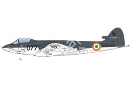 Mô hình giấy Sea Hawk – Sea Hawk Mk. 101, Indian 1963 Indian Navy, 300th Squadron, INS Vikrant, 1963 - đồ chơi giấy thủ công PaperCraft VN