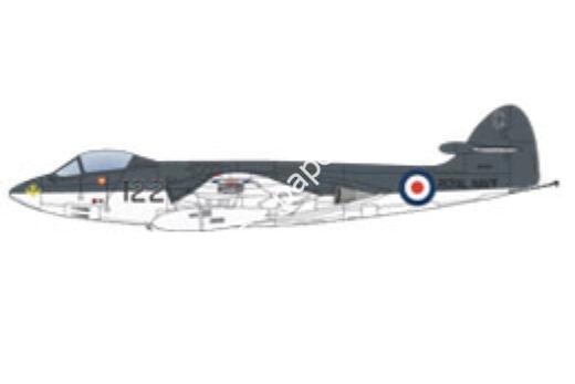 Mô hình giấy Sea Hawk – Sea Hawk FGA.6, Winged Dagger Royal Navy, Fleet Air Arm, 801st Squadron, HMS Centaur, 1960 - đồ chơi giấy thủ công PaperCraft VN