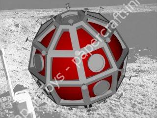 Mô hình giấy Cavorite Sphere - đồ chơi giấy thủ công PaperCraft VN
