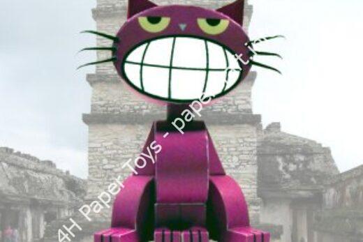 Mô hình giấy “Spons” - đồ chơi giấy thủ công PaperCraft VN