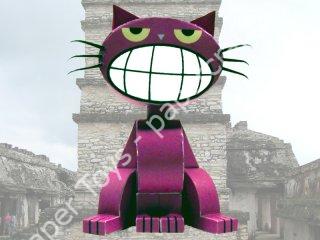 Mô hình giấy “Spons” - đồ chơi giấy thủ công PaperCraft VN