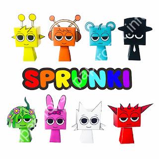 Sprunki Papercraft