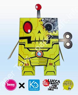 Mô hình giấy Skullbot - đồ chơi giấy thủ công PaperCraft VN